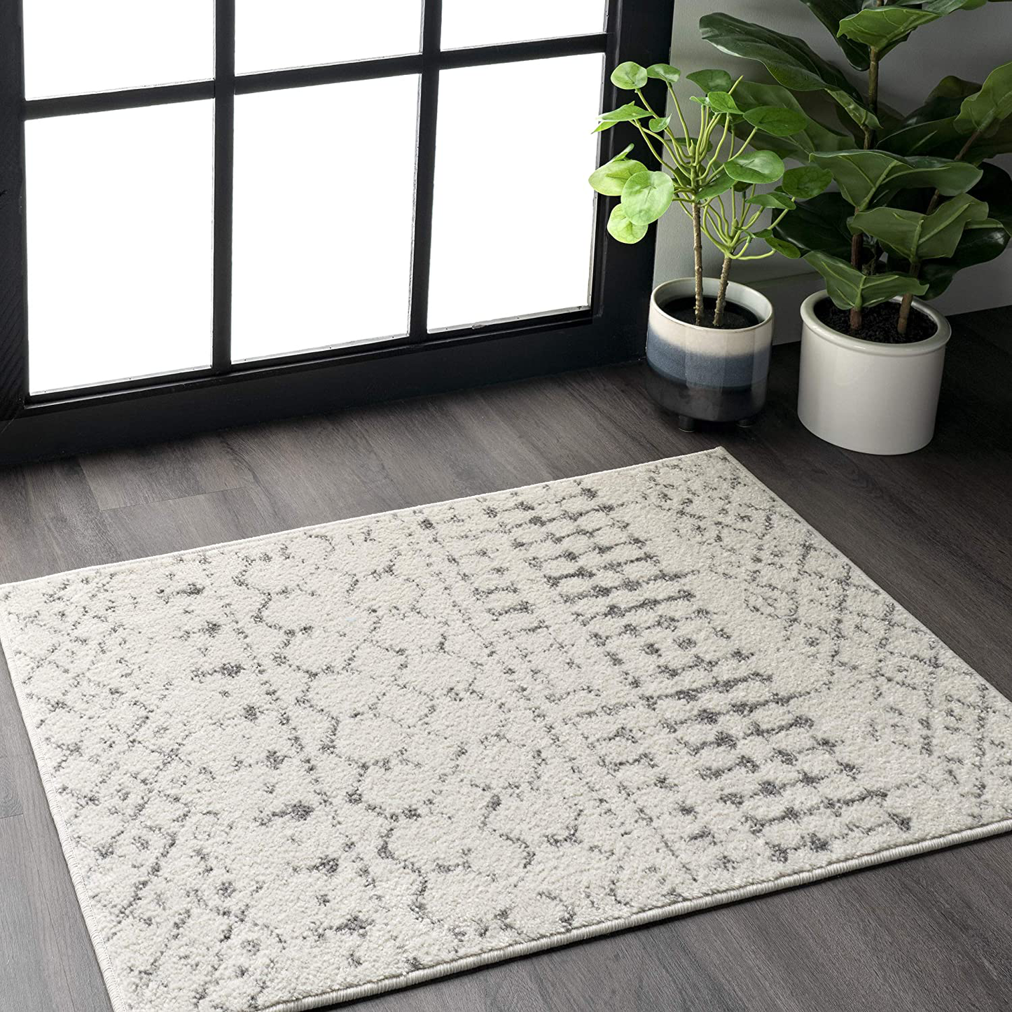 Skørter | nuLOOM Moroccan Blythe Rug, 3' x 5', Black