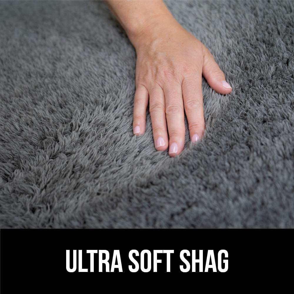 Skørter | Gorilla Grip Original Ultra Soft Area Rug, 3x5 FT, Many Colors, Luxury Shag Rugs, Loveseat Indoor Washable Rugs for Children's Room, Plush Home Decor for Living Room Floor, Children's Room, Bedroom, Brown