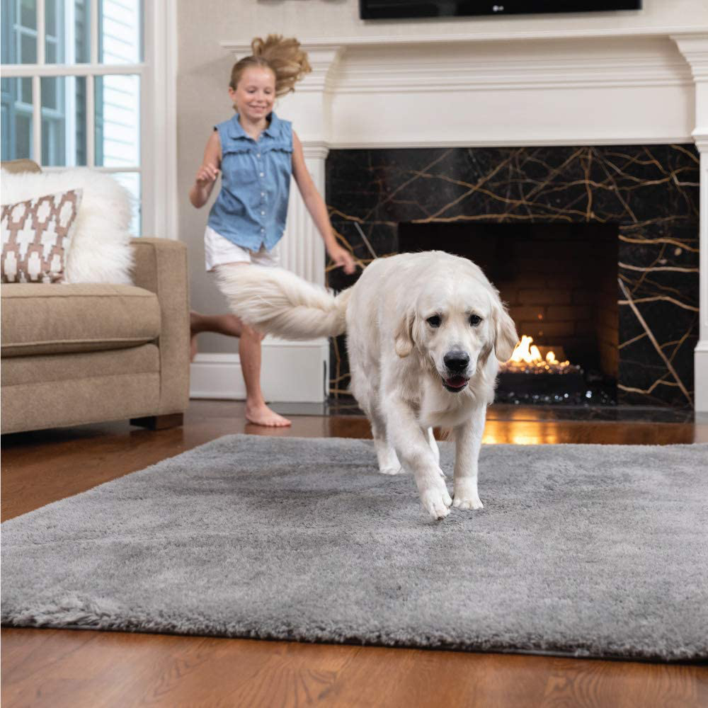 Skørter | Gorilla Grip Original Ultra Soft Area Rug, 3x5 FT, Many Colors, Luxury Shag Rugs, Loveseat Indoor Washable Rugs for Children's Room, Plush Home Decor for Living Room Floor, Children's Room, Bedroom, Brown