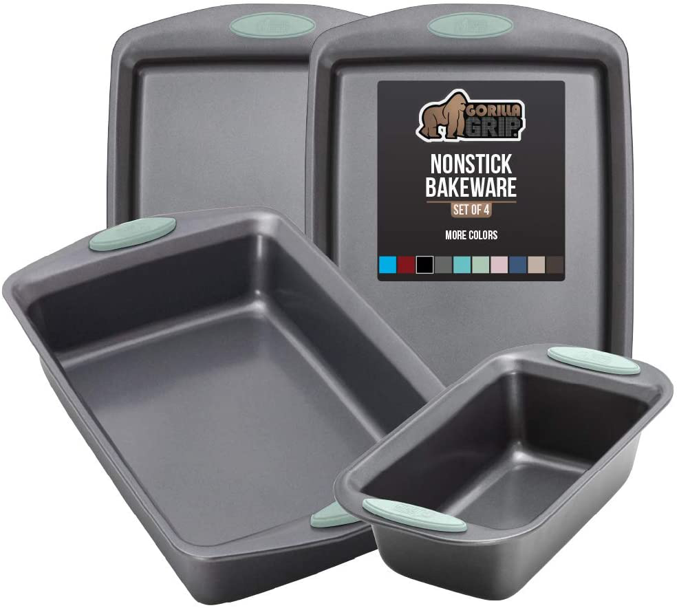 Skørter | Multipack Gorilla Grip Bakeware Sets, Nonstick, Heavy Duty Carbon Steel