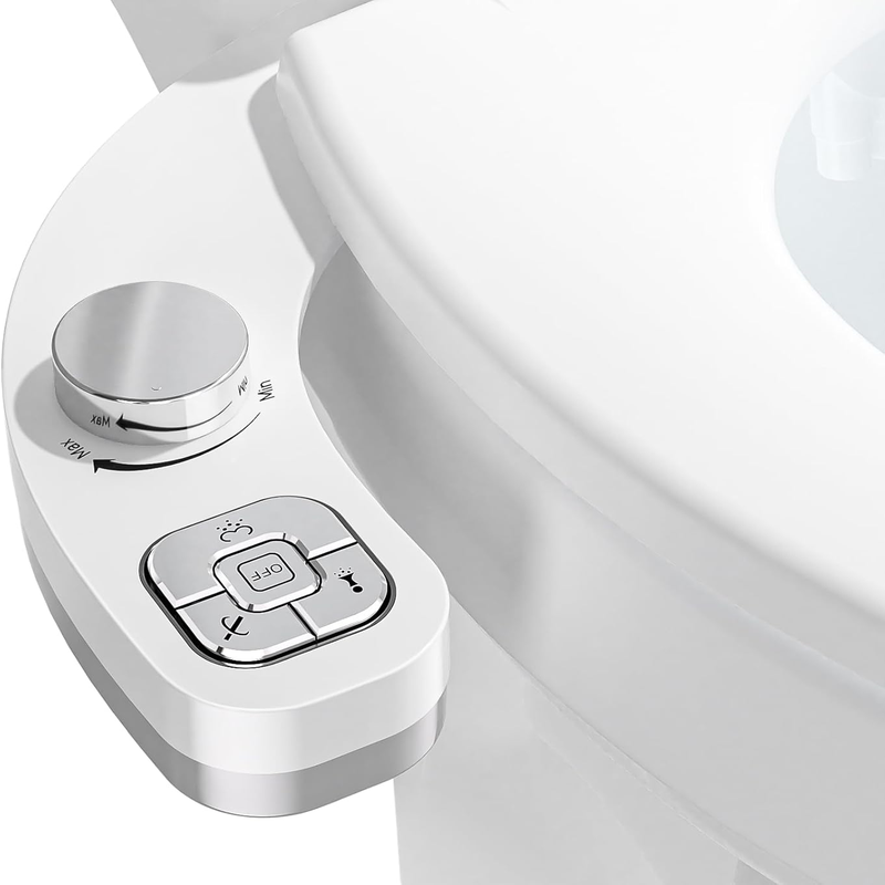 Skørter | Double nozzle bidet holder for toilet - Adjustable