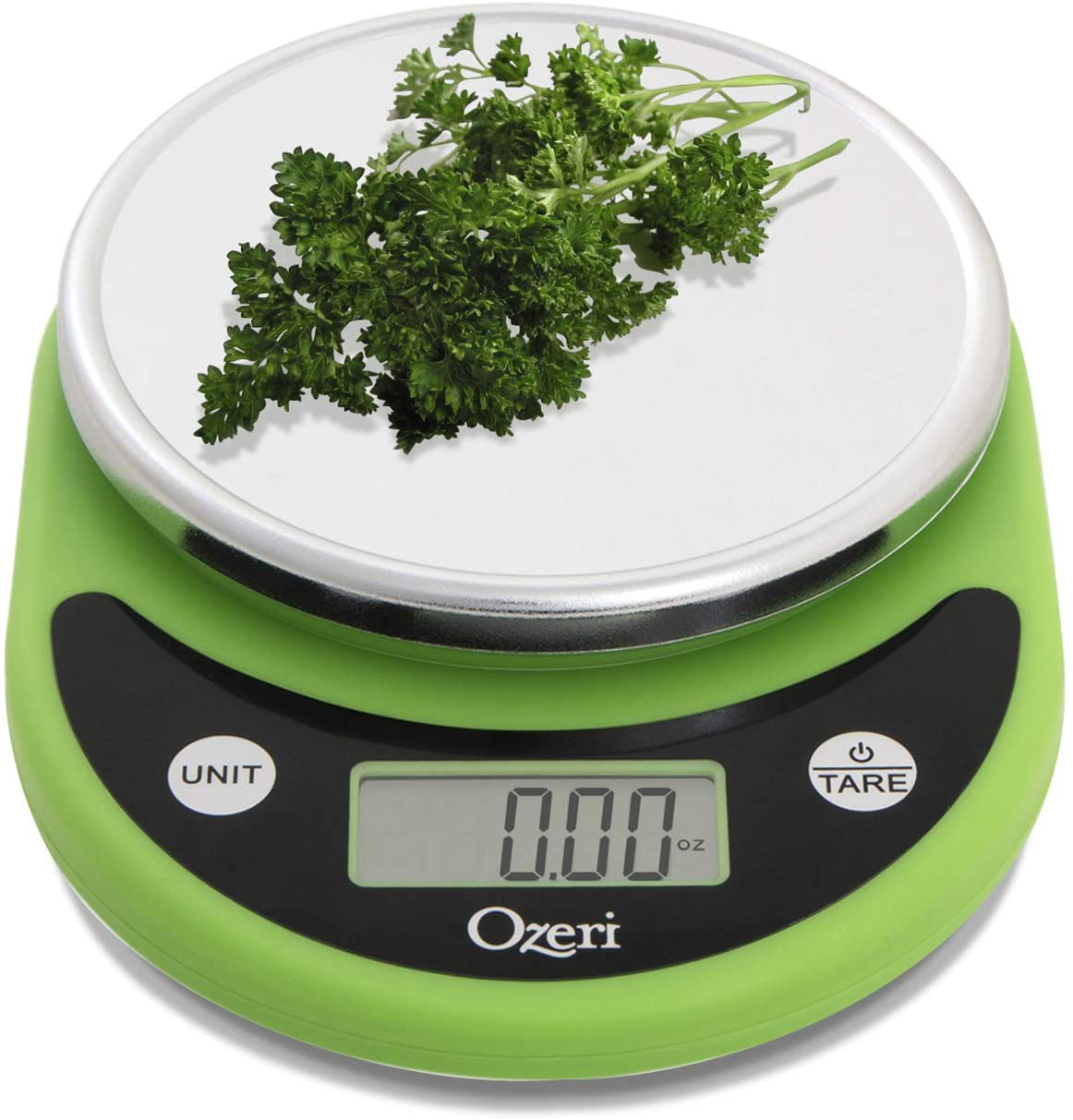 Skorter | Ozeri Pronto Digital Multifunction Kitchen and Food Scale, Compact, Lime Green