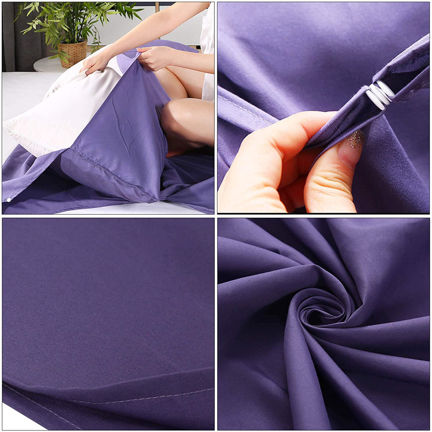 Skørter | Camping Sleeping Pad Lightweight Portable Clean Travel Sheet Bag for Hotel Train Trip Hiking Camping Outdoor Picnic
