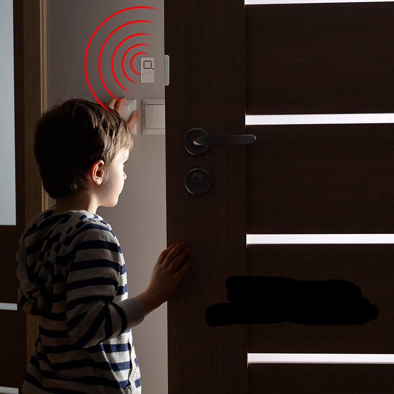 Skorter | 4 Pack Wireless GE Personal Security Window & Door Alarm
