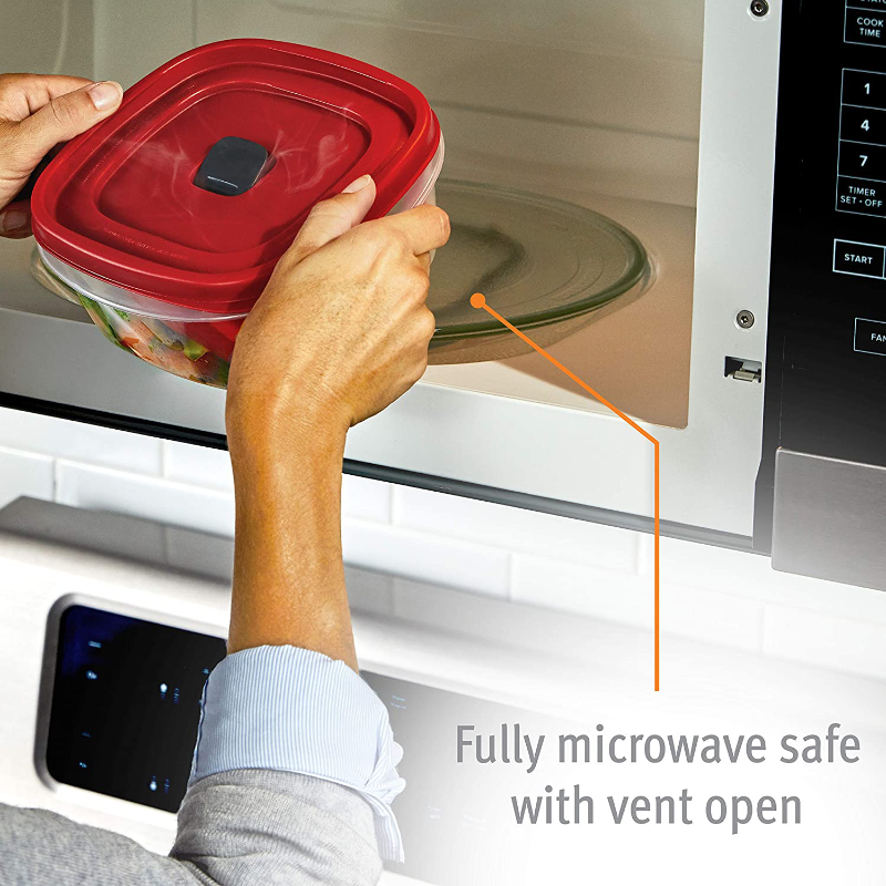 Skørter | Rubbermaid Easy Find Ventilated Lids Food Storage Containers