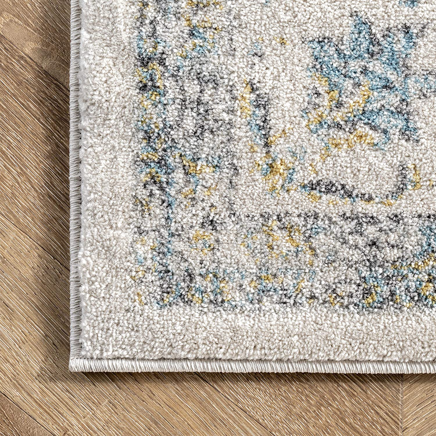 Skørter | nuLOOM Paisley Verona Vintage Persian Rug, 3' x 5' Oval, Blue