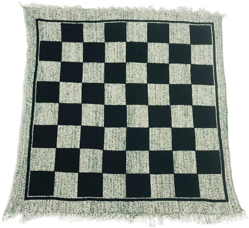 Skørter | Yuanhe 3 in 1 Gigantic Chess Set and Stikktak Game with Reversible Mat - Indoor and Outdoor Board Game for Families
