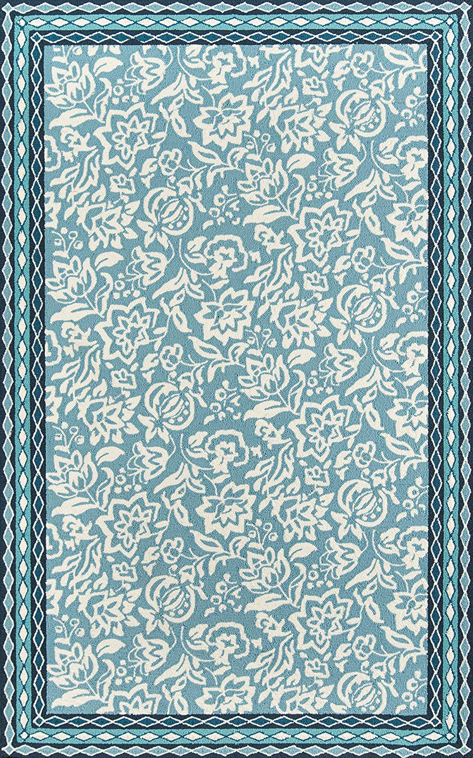 Skørter | Madcap Cottage Under A Loggia Rokeby Road Area, Indoor Outdoor Rug, Blue, 2' X 3'