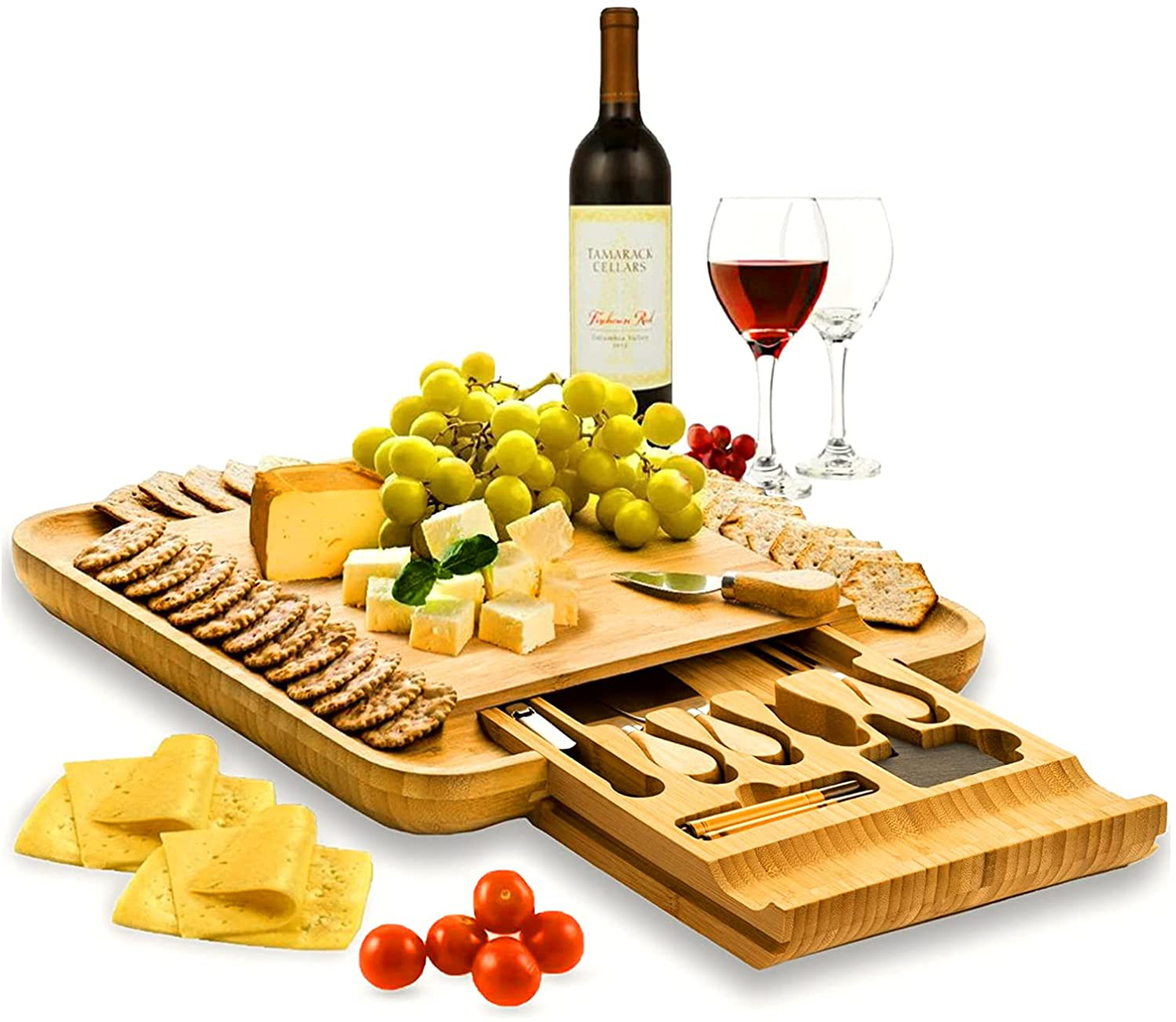 Skørter | Cheese board and knife set - Unique gift for wedding, housewarming, bridal shower, birthday