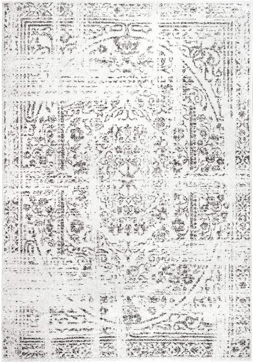 Skørter | nuLOOM Arlena Vintage Rug, 5' Round, Black