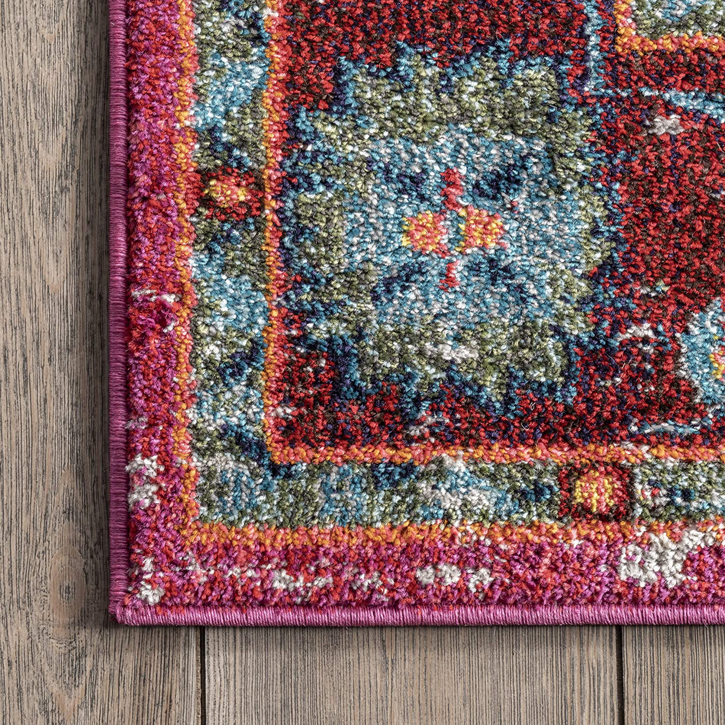 Skørter | nuLOOM Corbett Vintage Boho Accent Rug, 2' x 3', Multi