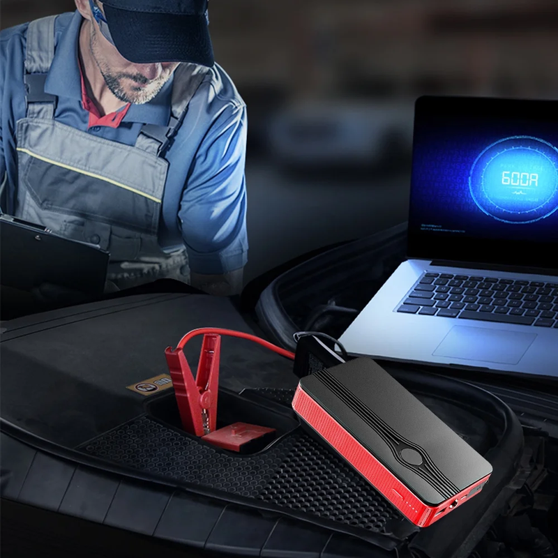 Skorter | Car Start Assistance Battery Booster Power Pack, 300A Sharp 20000Mah Battery with LED Light