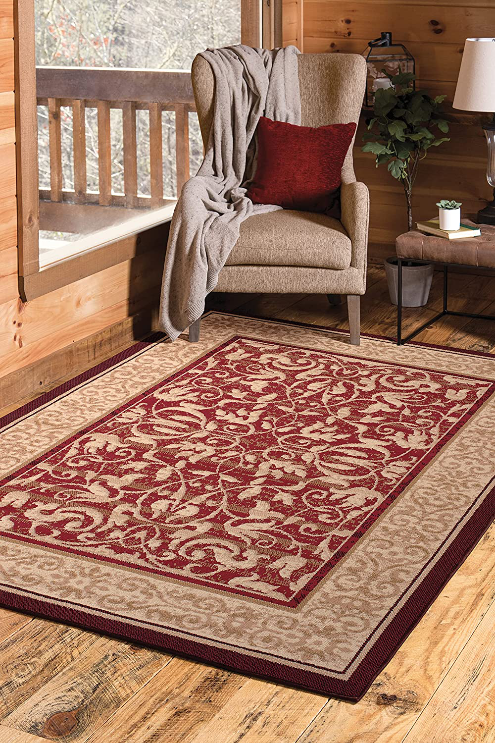 Skørter | United Weavers of America Dallas Baroness Rug, 2 x 3', Gray