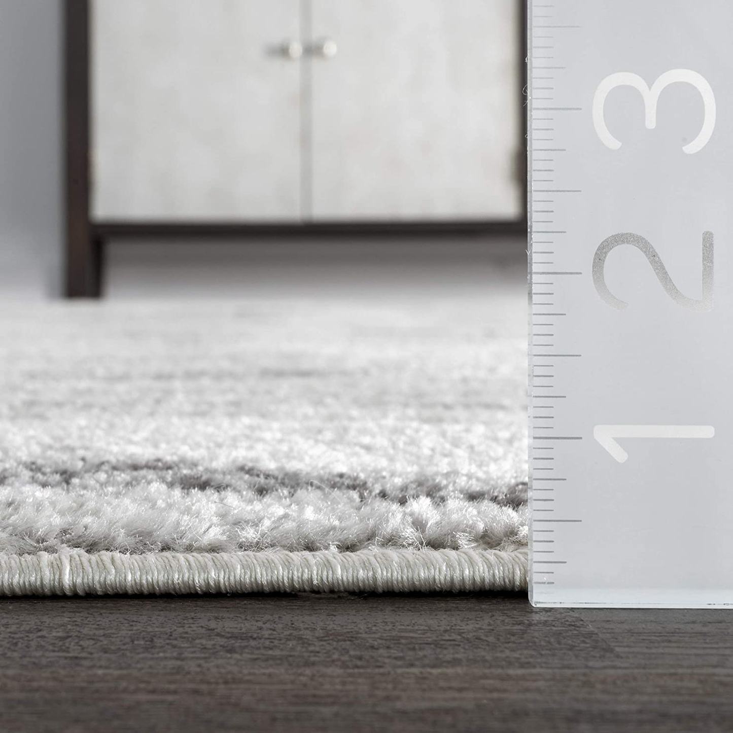 Skørter | nuLOOM Thigpen Modern Rug, 4' Square, Gray