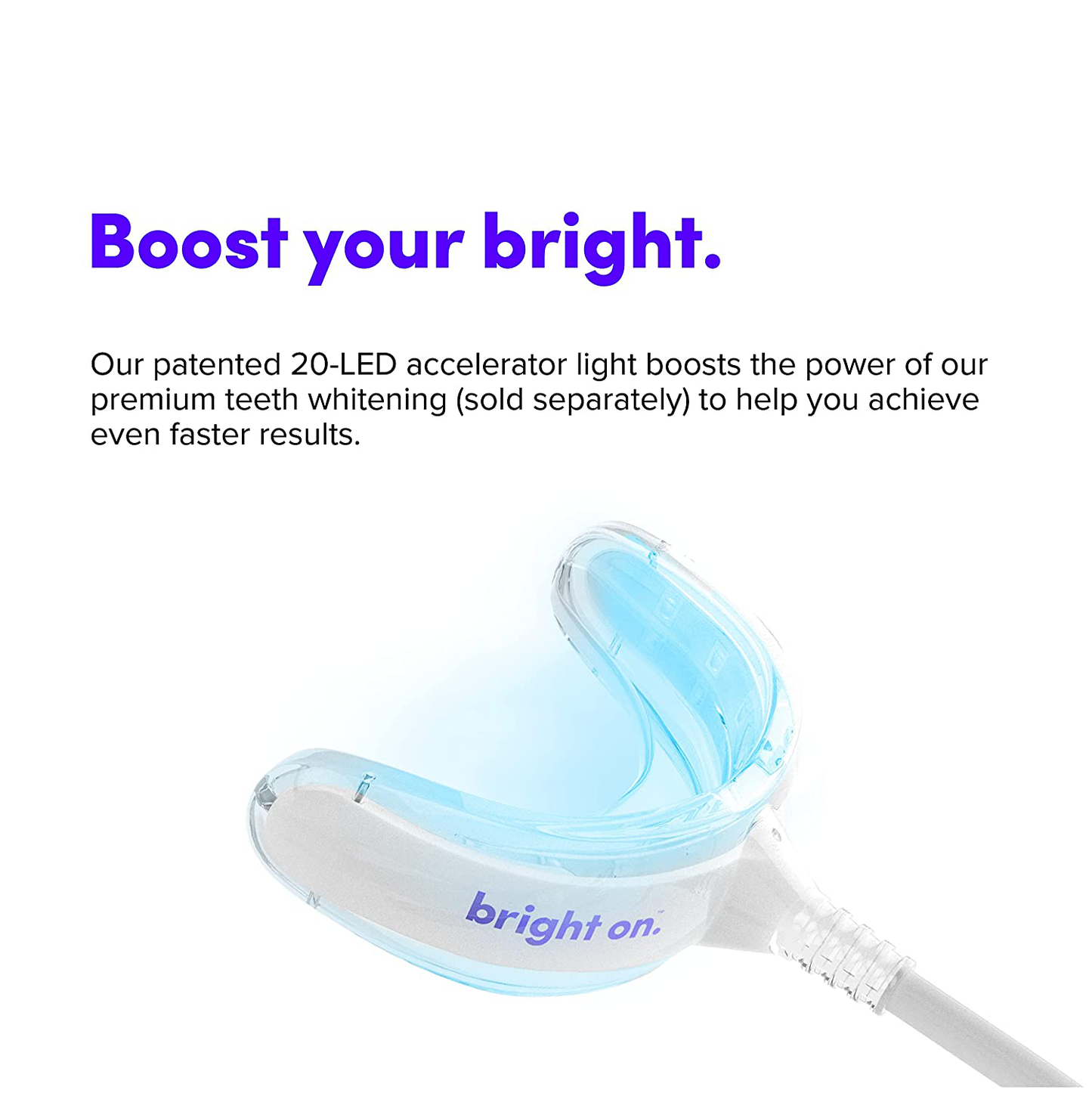 Skorter | Smiledirectclub Teeth Whitening Led Accelerator Light - Whiter Teeth Faster - Use With Smiledirectclub Premium Teeth Whitening