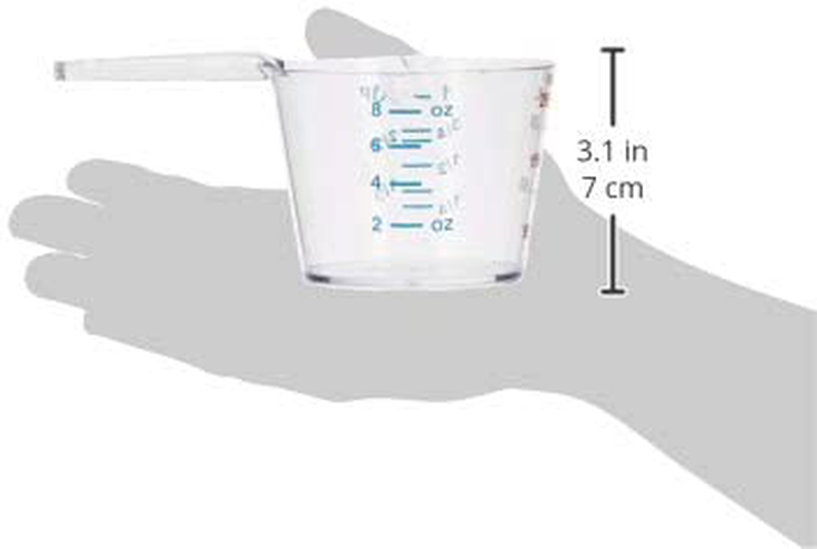 Skørter | Chef Craft Select Plastic Measuring Spoon, 2 Cups, Clear