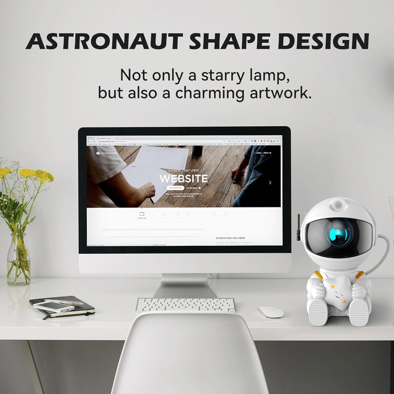 Skørter | Astronaut Galaxy Night Light Projector