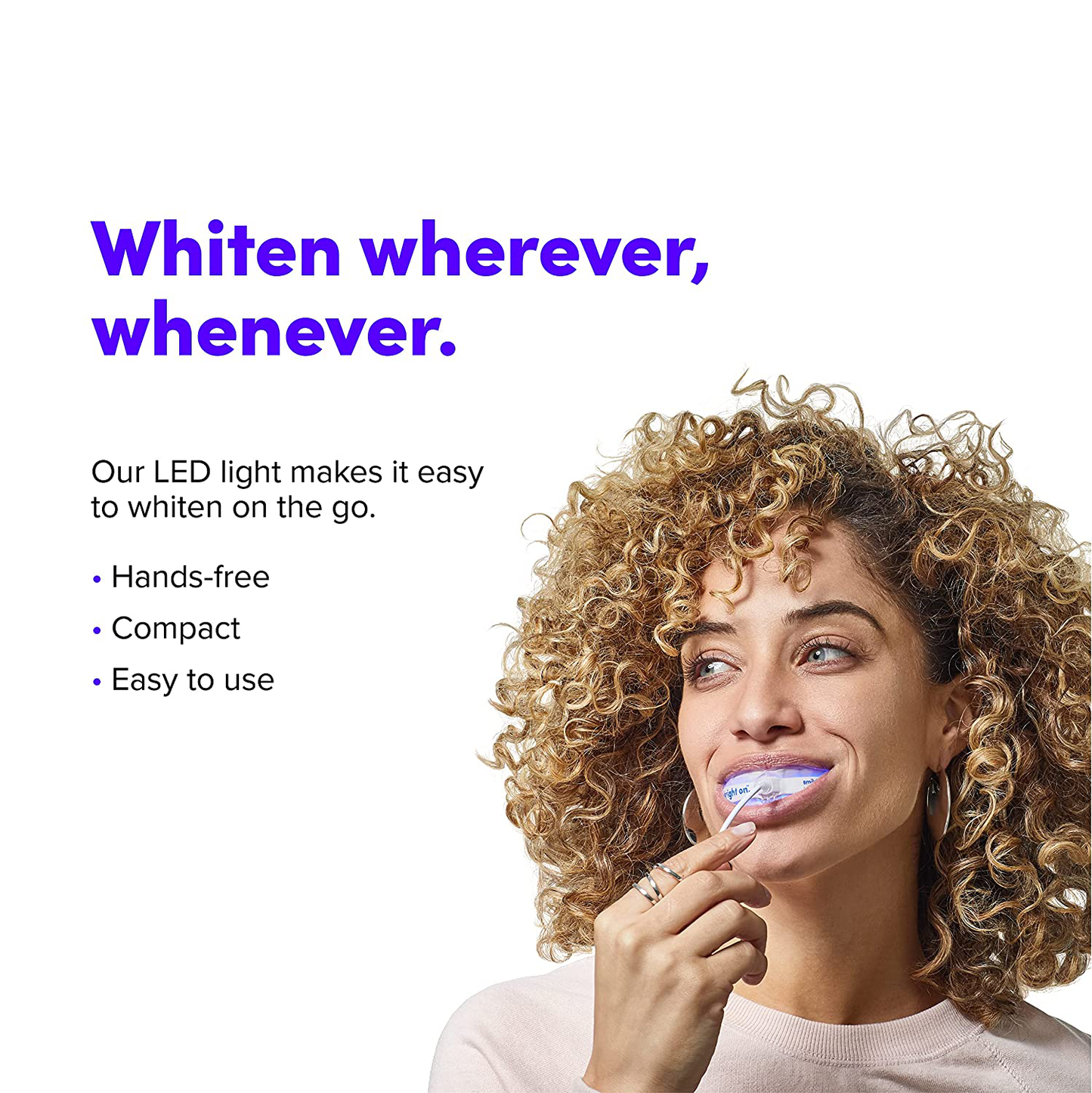Skorter | Smiledirectclub Teeth Whitening Led Accelerator Light - Whiter Teeth Faster - Use With Smiledirectclub Premium Teeth Whitening