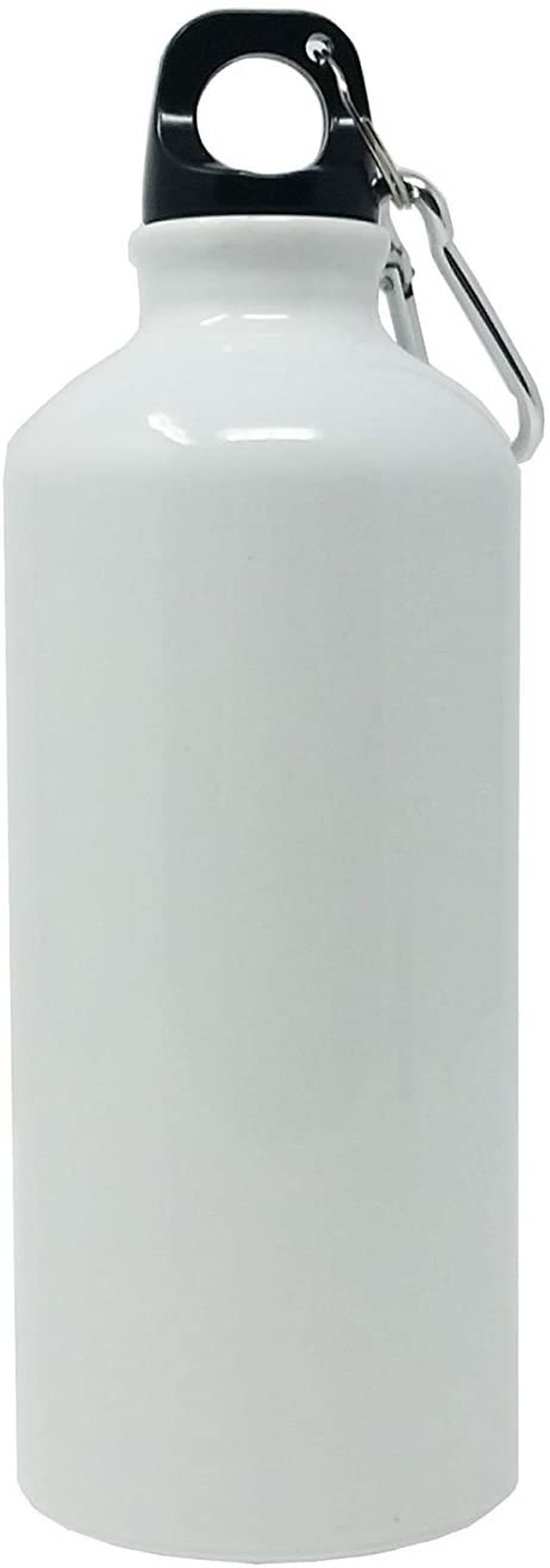 Skorter | CustomGiftsNow I Love Cheer Aluminum white finish 20 ounce 600ML Sport Cheerleader water bottle