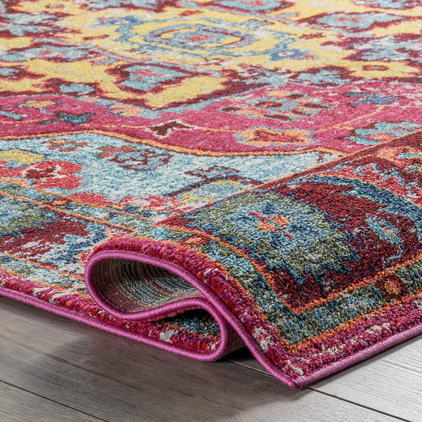 Skørter | nuLOOM Corbett Vintage Boho Accent Rug, 2' x 3', Multi
