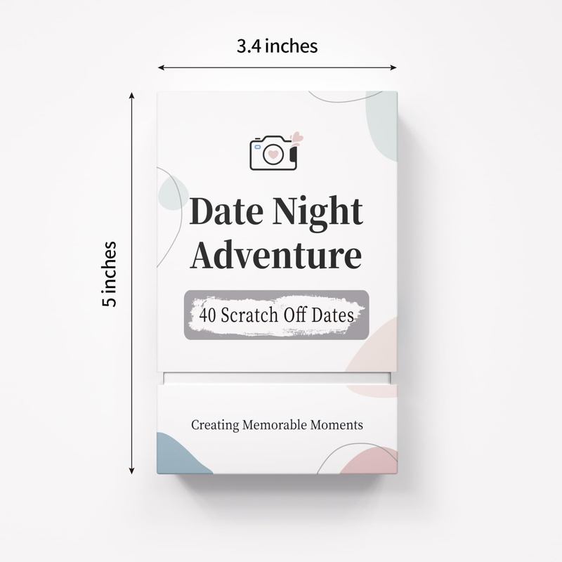 Skørter | 40 Date Ideas For Date Night - Unique Date Scratch Off Cards