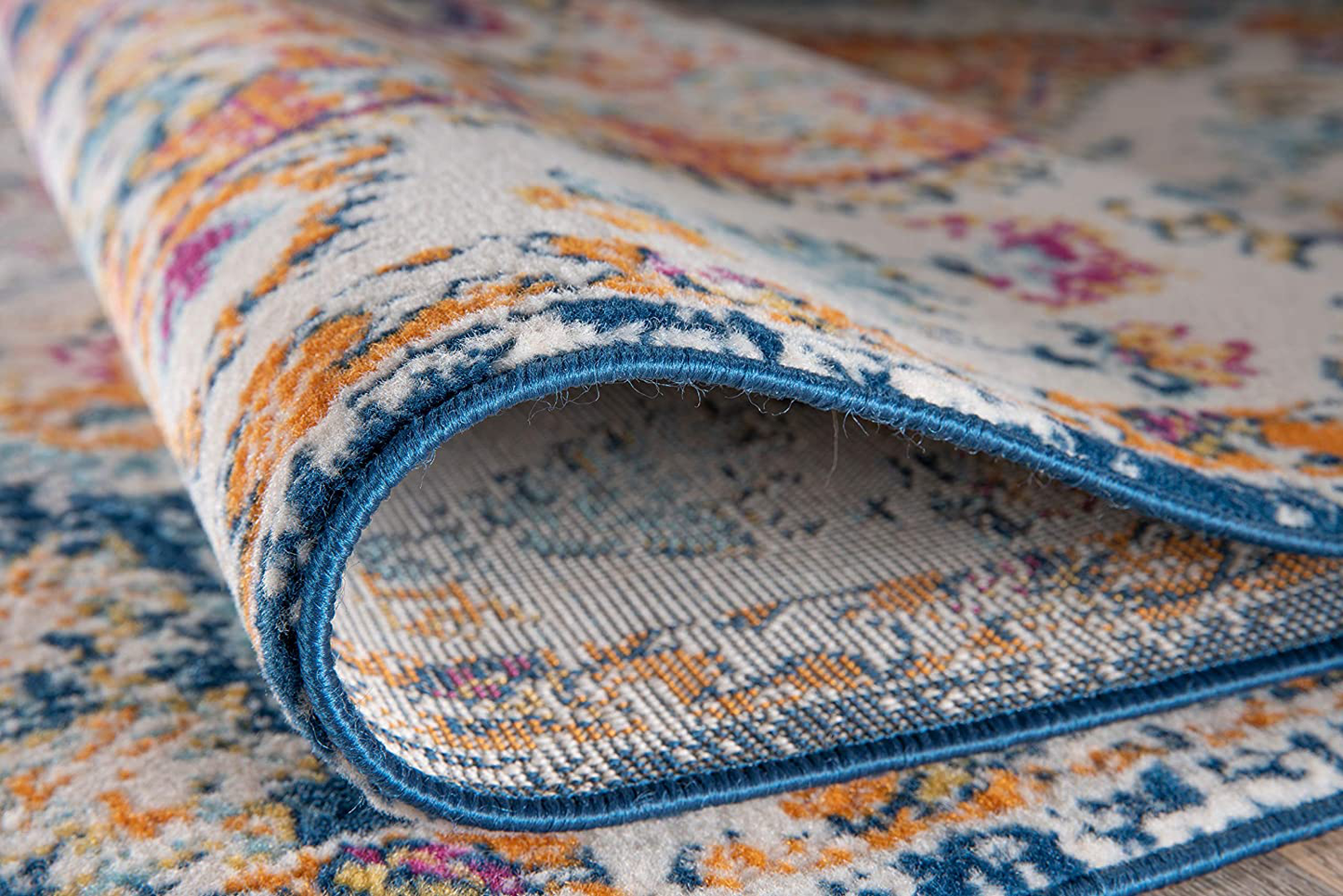 Skørter | Rugshop Vintage Distressed Bohemian Runner Carpet 2' x 7' Ivory