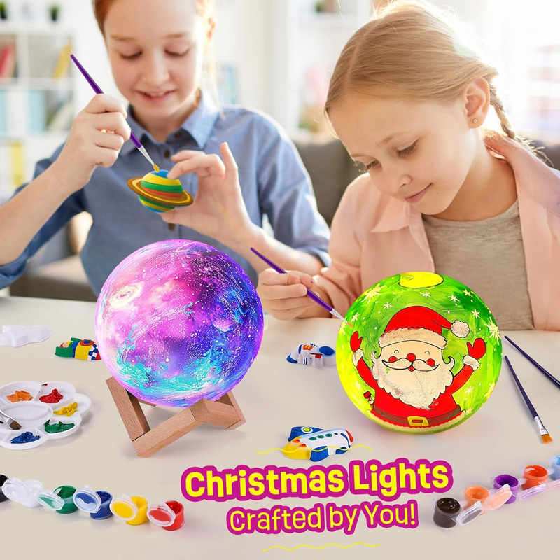 Skorter | Paint your own lamp kit - DIY 3D night light for kids