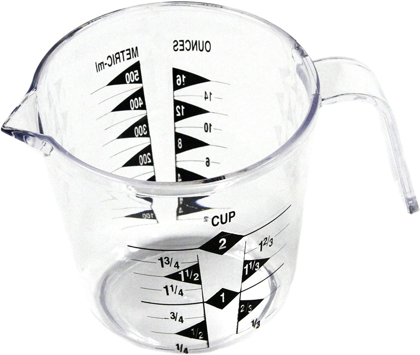 Skørter | Chef Craft Select Plastic Measuring Spoon, 2 Cups, Clear