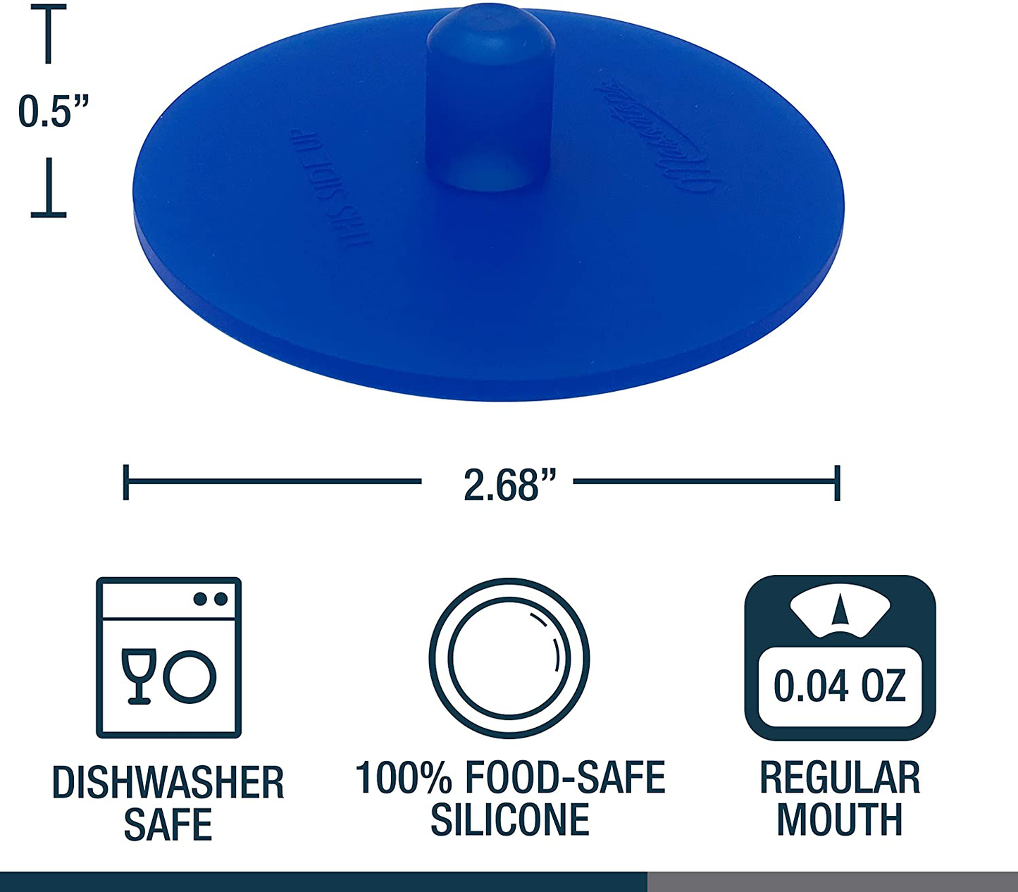 Skørter | Masontops Pickle Pipes - Waterless Airlock Fermentation Lids - Regular Mouth Mason Jar Fermenter Caps - Premium Silicone