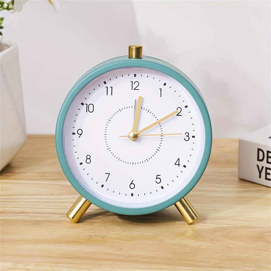 Skorter | TimeSphere - Stylish Metal Alarm Clock with Night Light