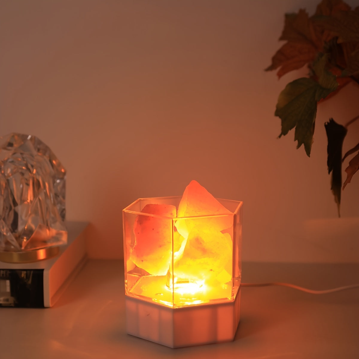 Skorter | Salt lamp - Himalayan Night lamp with USB connection