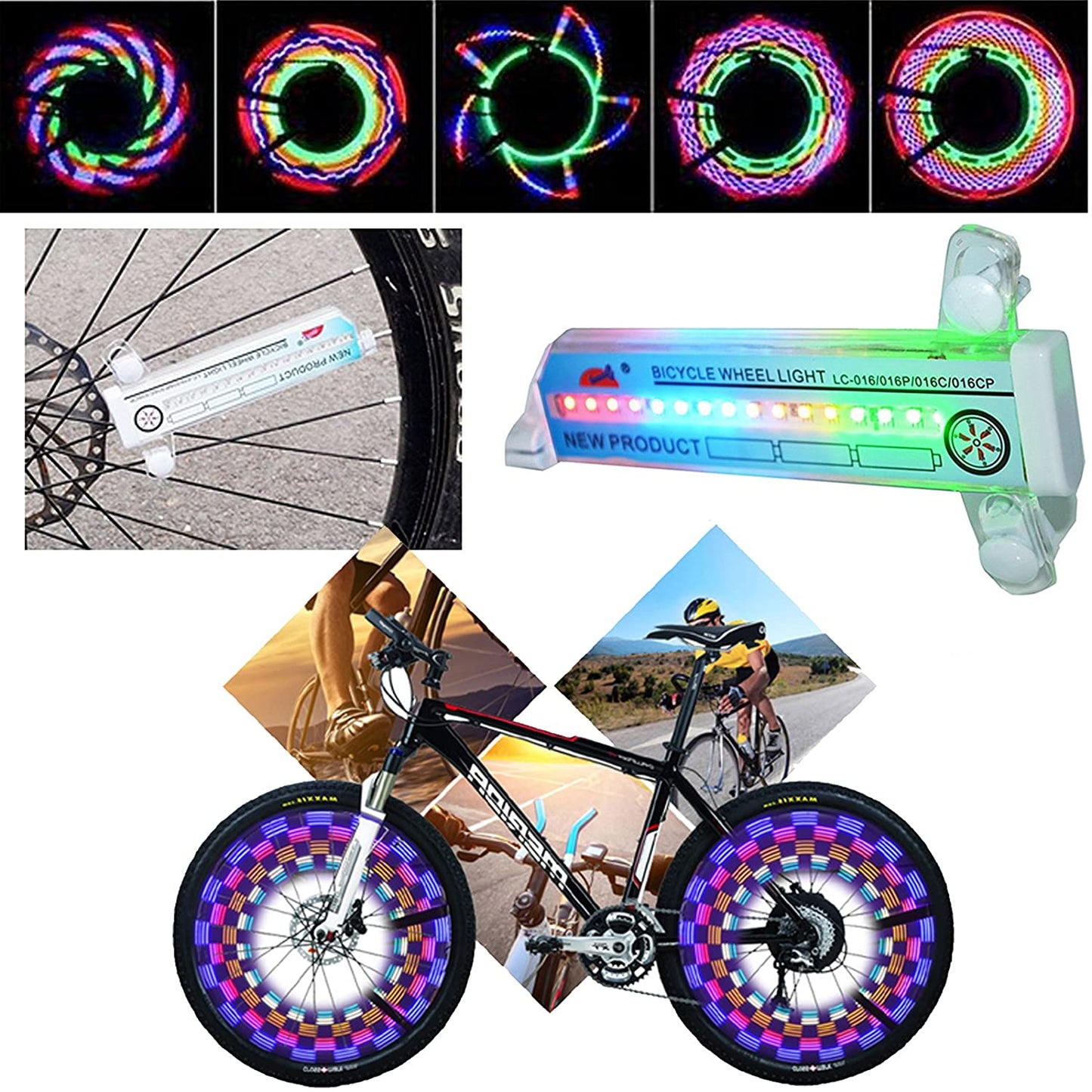 Skorter | 3D Bicycle Spoke LED Lights