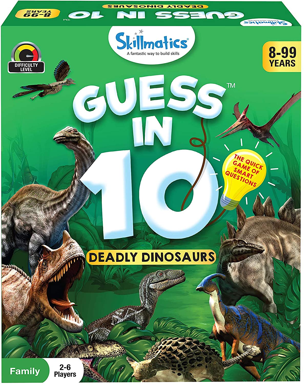 Skorter | Skillmatics Educational Game: Animal Planet - Guess in 10 (Ages 6-99) | Card Game of Smart Questions | General Knowledge for Kids, Adults and Families | Gifts for Boys and Girls