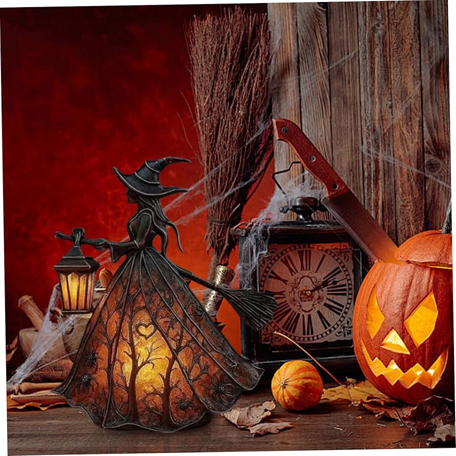 Skorter | Halloween Witches Lamp Mystica – Magical LED Decorative Lamp for Indoor
