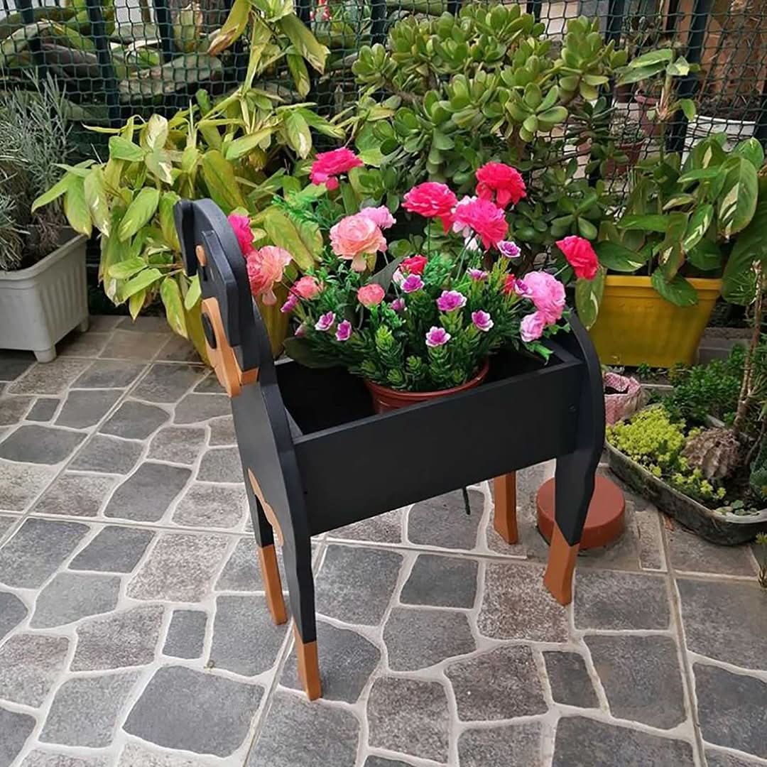Skorter | Pupcycled - Puppy Plant Holder