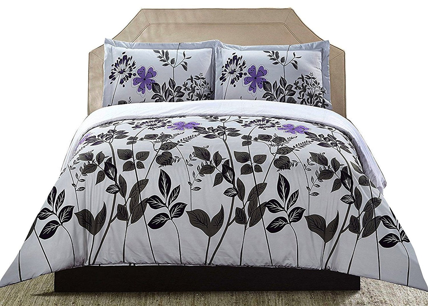 Skorter | Luxurious Brushed Velvet Microfiber Duvet Cover Set