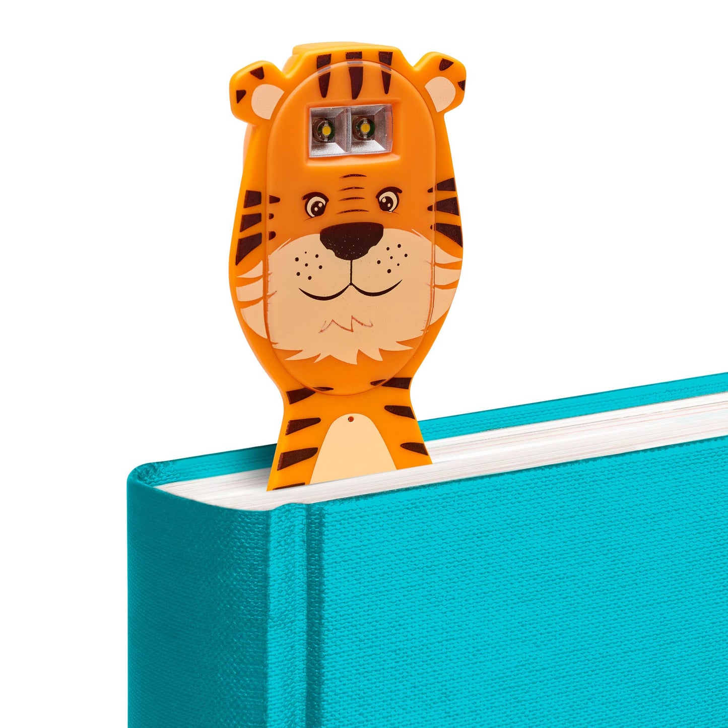 Skorter | Gifts for Readers and Writers Flexilight Pal Rechargeable Bookmark LED Reading Light - Tiger