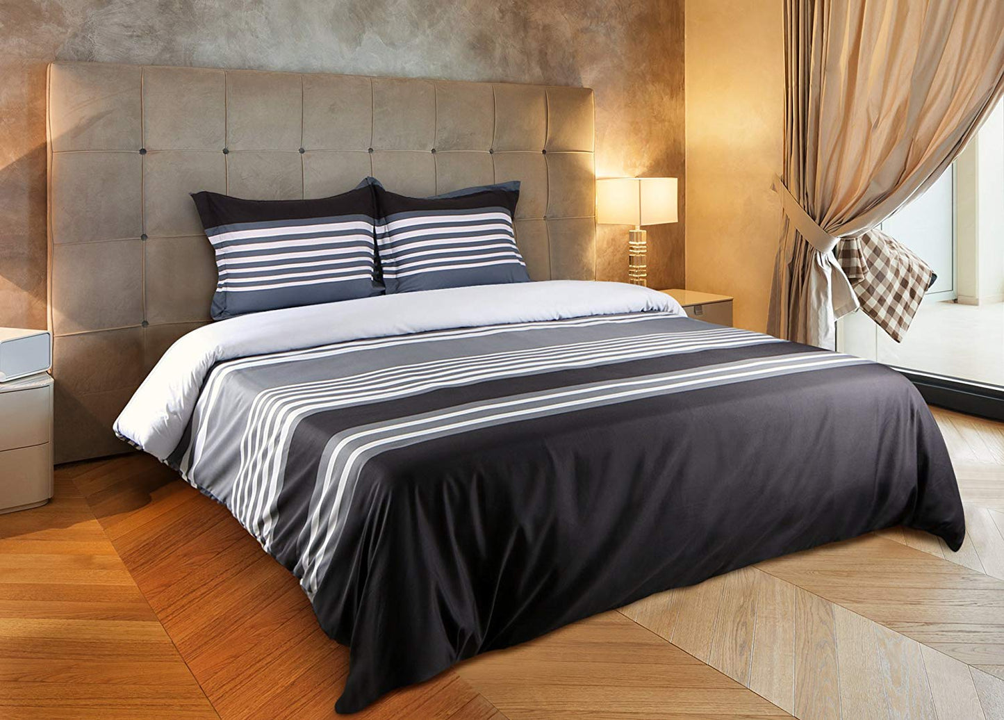 Skorter | Luxurious Brushed Velvet Microfiber Duvet Cover Set