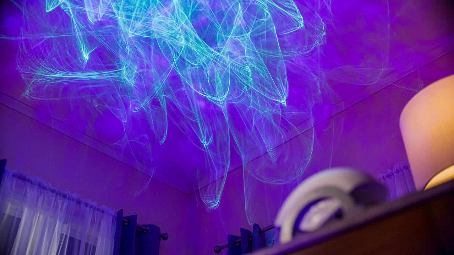 Skorter | Blisslights Ark Lite Led Aurora Projector - Green/blue laser nebula mood lamp night light