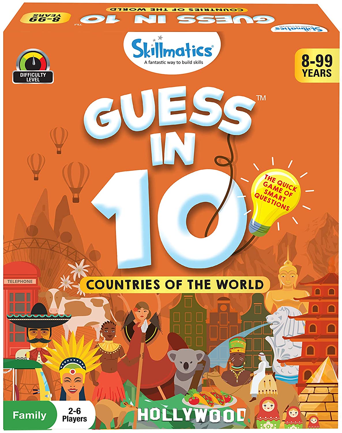 Skorter | Skillmatics Educational Game: Animal Planet - Guess in 10 (Ages 6-99) | Card Game of Smart Questions | General Knowledge for Kids, Adults and Families | Gifts for Boys and Girls