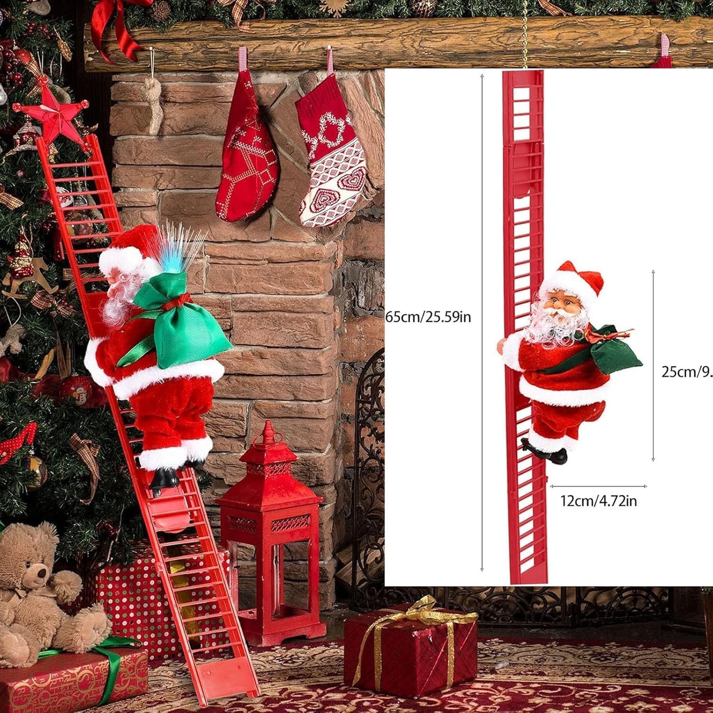 Skorter | Climbing Santa with Ladder