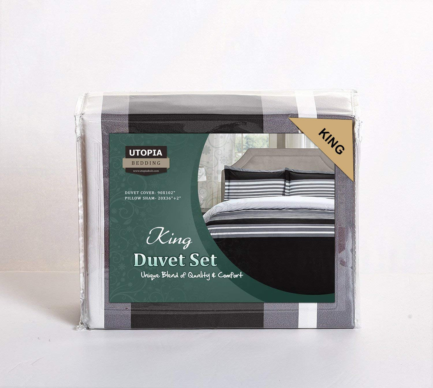 Skorter | Luxurious Brushed Velvet Microfiber Duvet Cover Set