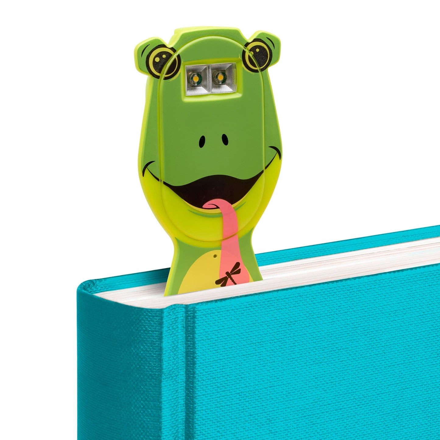 Skorter | Gifts for readers and writers Flexilight Pal rechargeable bookmark LED reading light - Frog