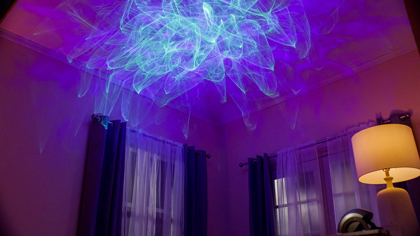 Skorter | Blisslights Ark Lite Led Aurora Projector - Galaxy Lighting Mood Lamp (Green/Grey)