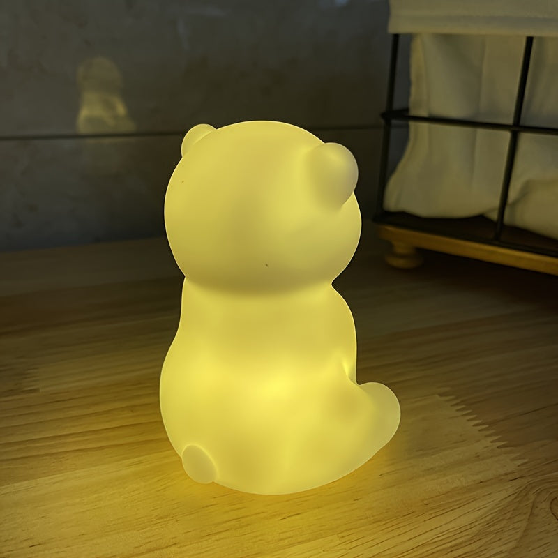 Skorter | PolarGlow - Cartoon Polar Bear Night Light with LED Uplight