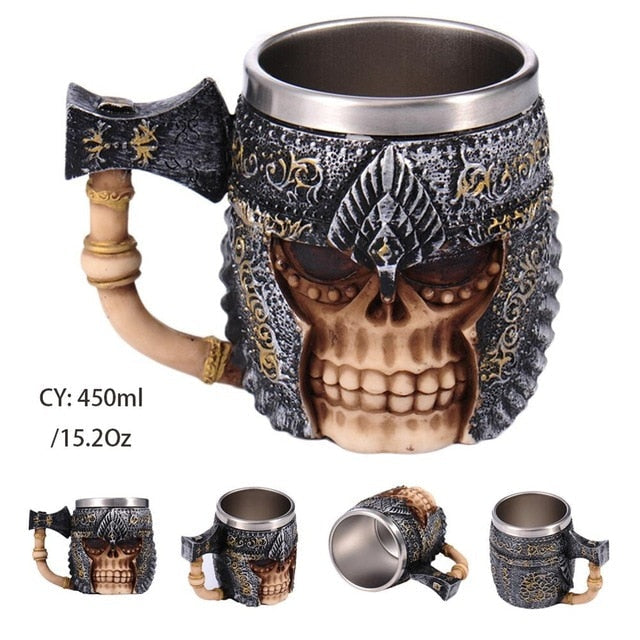 Skorter | Fantasy Adventure Resin / Stainless Steel Mug