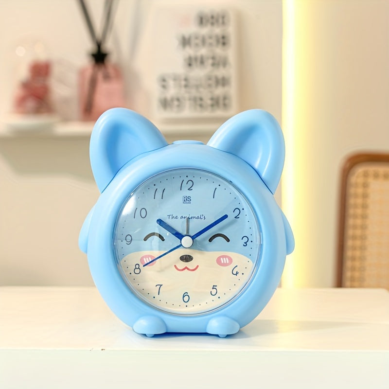 Skorter | KittyGlow - Cute Cat Cartoon Alarm Clock with Light