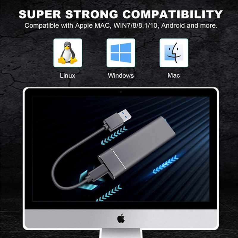 Skorter | Portable Solid State External Hard Drive, Ultra Speed External SSD