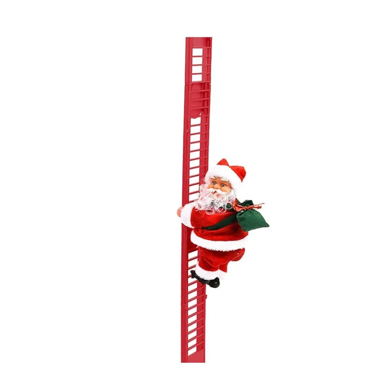 skorter | Electric Santa Claus Climbing Ladder With Music
