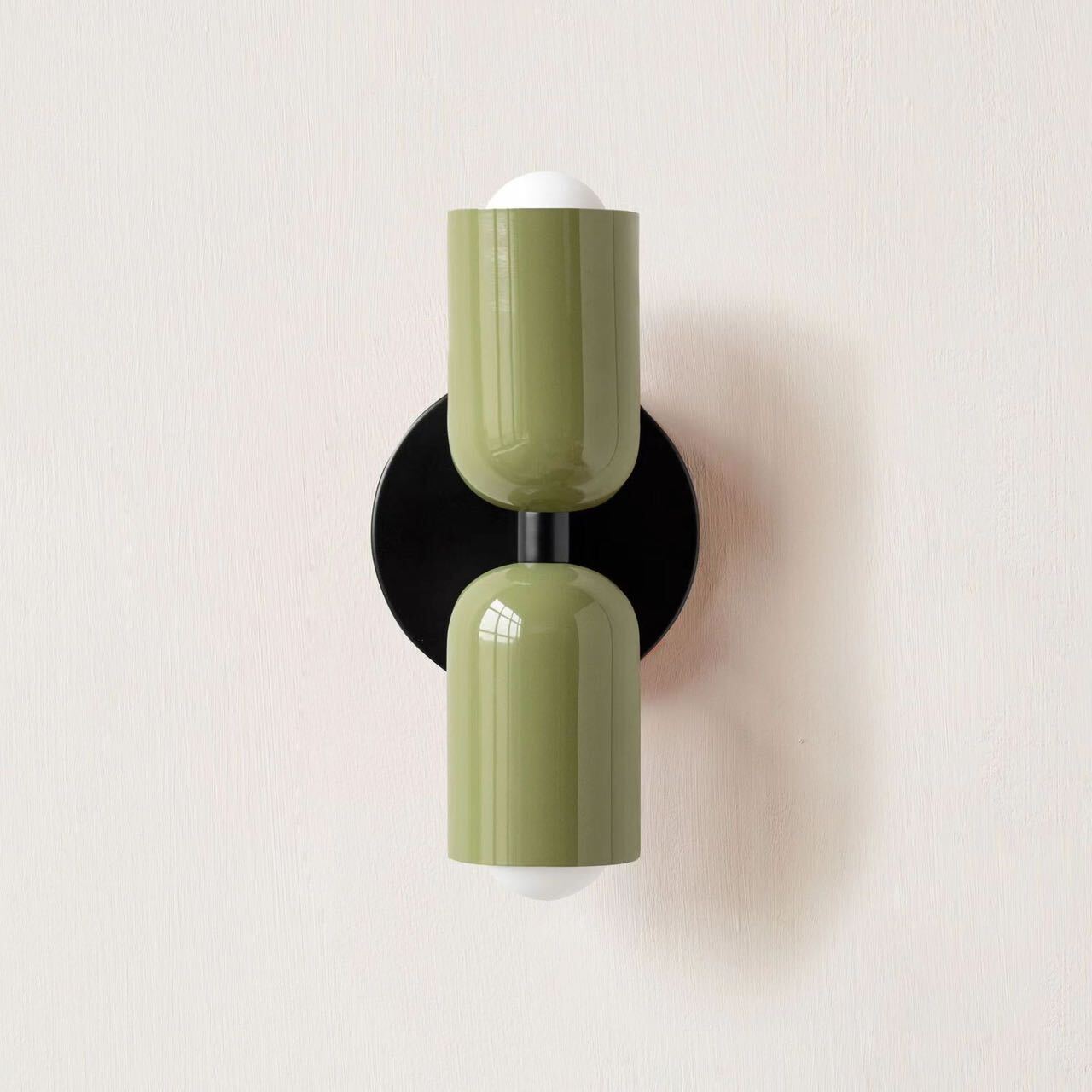 Skorter | Morandi Modern LED Wall Lamp 2-light Black Indoor/Hallway Metal